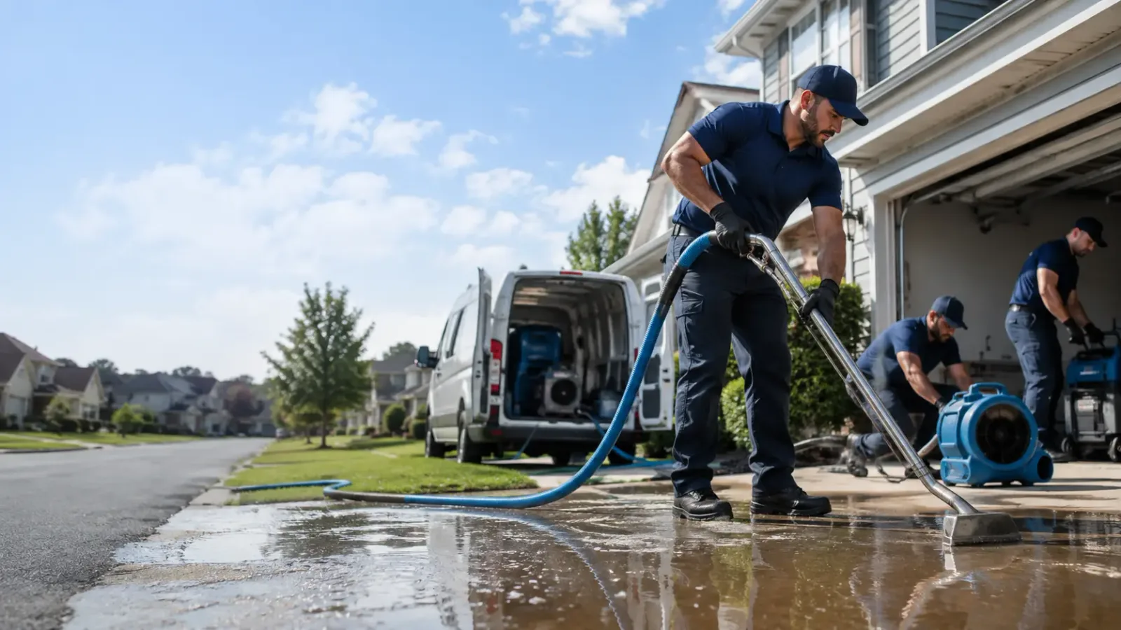 Flood Damage Restoration in La Ward, TX